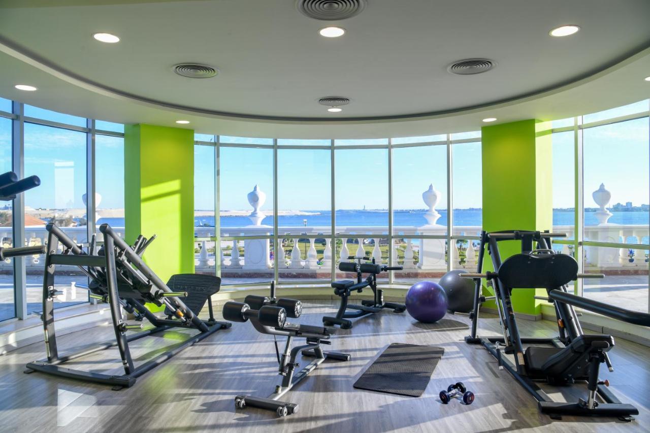 Tolip El Forsan Hotel Ismaília Exterior foto The gym at the hotel