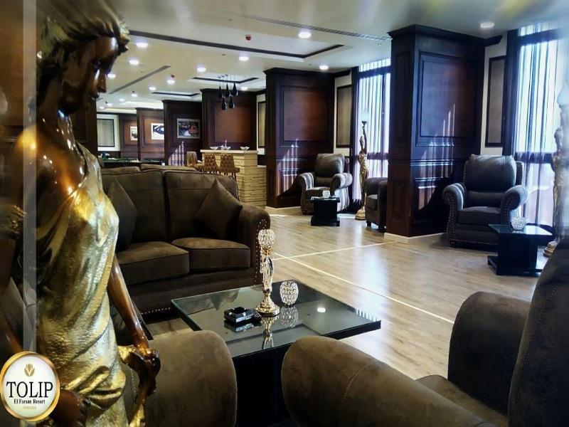 Tolip El Forsan Hotel Ismaília Exterior foto The Tulip Lounge at Bole International Airport