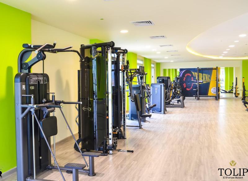 Tolip El Forsan Hotel Ismaília Exterior foto The gym at the hotel