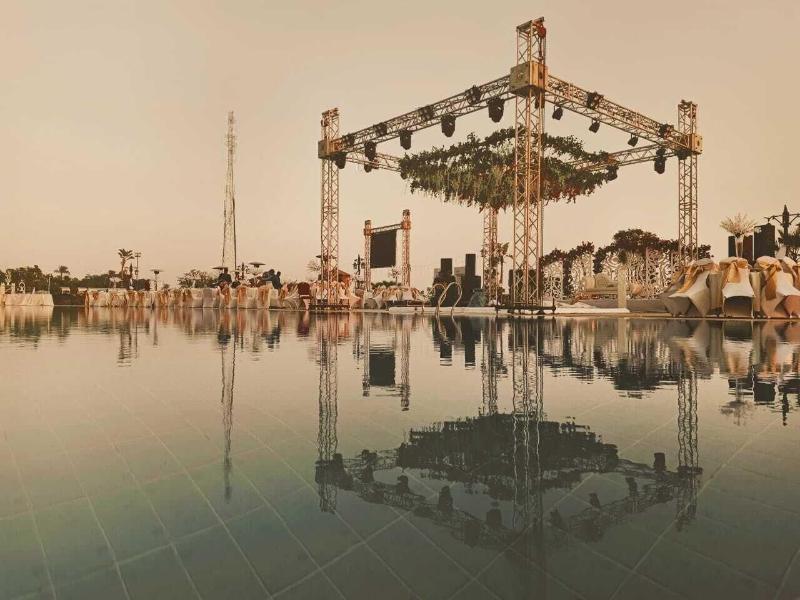Tolip El Forsan Hotel Ismaília Exterior foto The stage at the 2008 festival